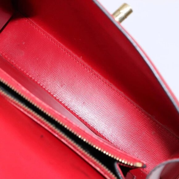 LOUIS VUITTON Epi Malesherbes Hand Bag Red M52377 LV Auth 137028 - Picture 11 of 16